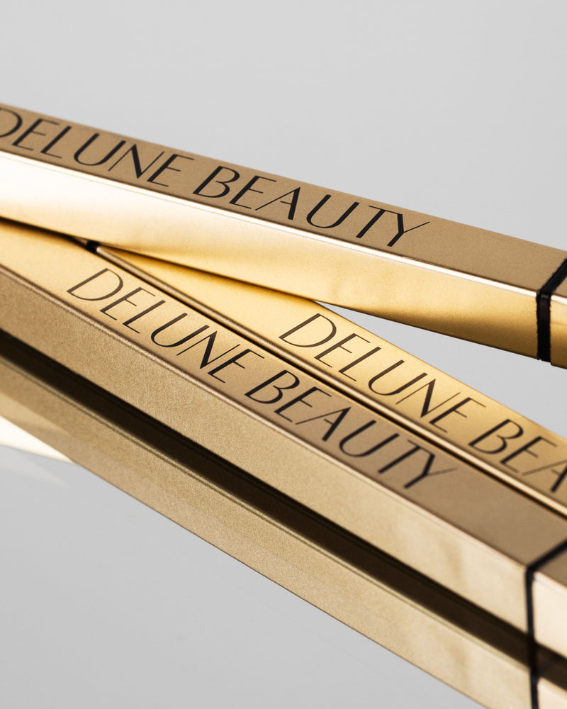 قلم حواجب مزدوج الرأس رفيع - Delune