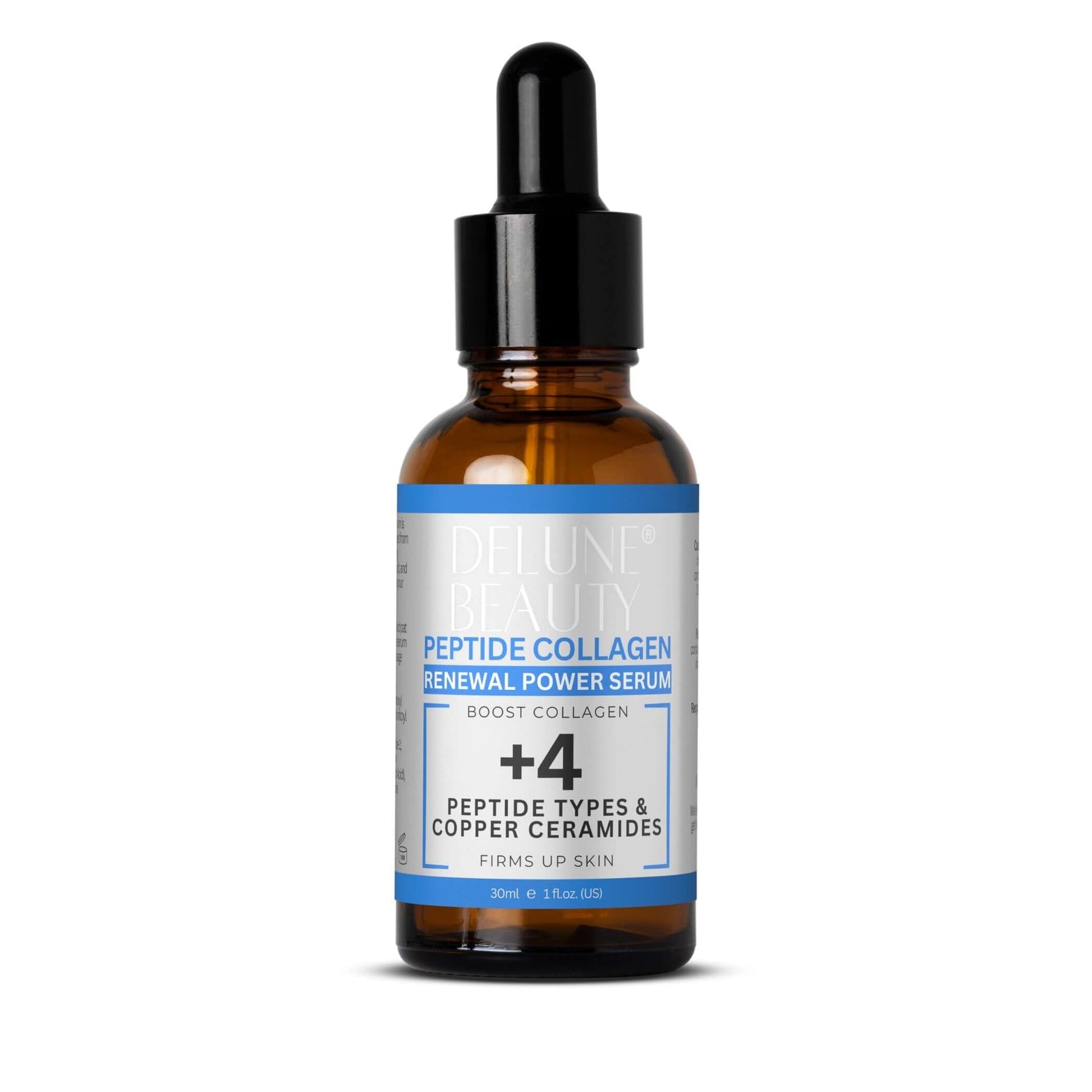 Copper Ceramides Peptide Renewal Power Serum - Delune 